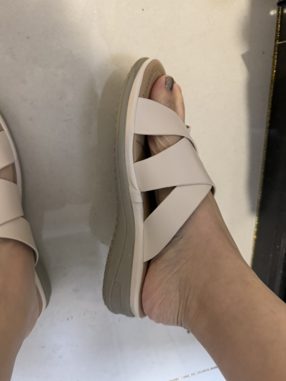 라블 여성용 발편한 쿠션슬리퍼 4cm 구매 후기 이미지